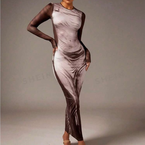 Bodycon art dress - Picture 6 of 7